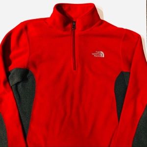 The North Face L (14/16) half-zip fleece jacket